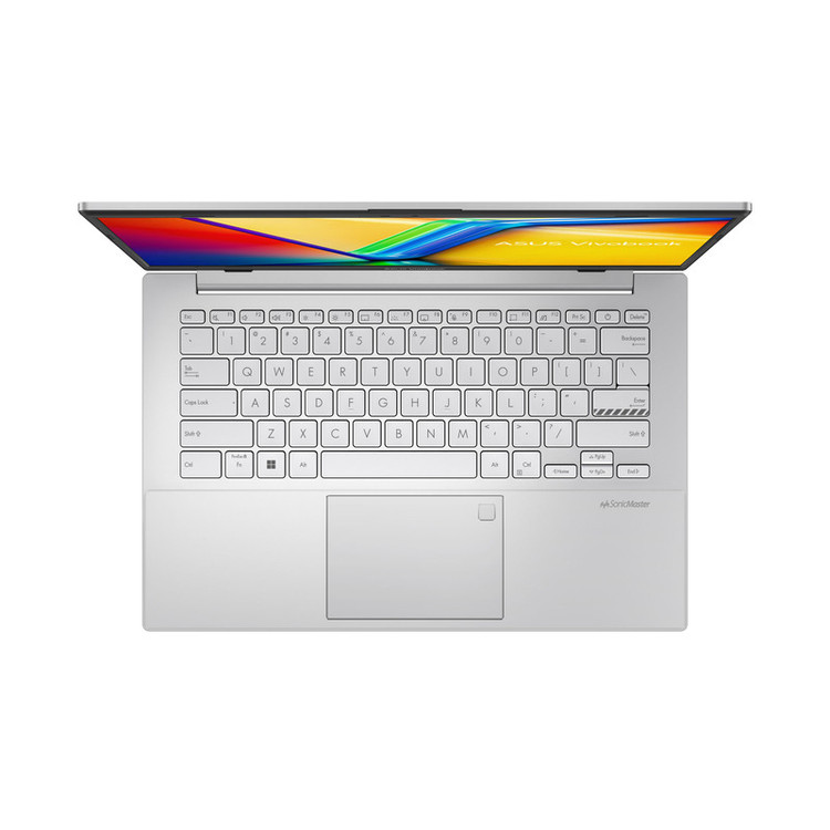 لپ تاپ 14 اینچی ایسوس مدل Vivobook Go 14 E1404G-NK053W-i3 N305-8GB DDR4-256GB SSD-IPS-Backlit-Fingerprint-W