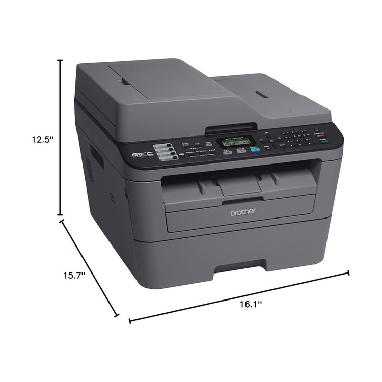 پرینتر لیزری چندکارهی برادر مدل MFC-L2700DW پلمپ با گارانتی ۱۸ ماهه