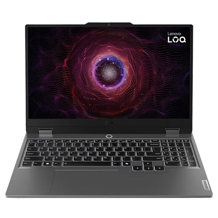 لپ تاپ 15.6 اینچی لنوو مدل LOQ R5 7235HS-12GB DDR5-512GB SSD-RTX3050-FHD-W
