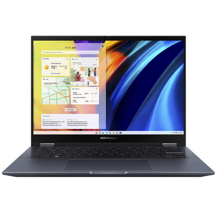 ۰ لپ تاپ 14 اینچی ایسوس مدل Vivobook S 14 Flip -TP3402VA i7 13700H-16GB DDR4 3200MHz-512GB SSD-Touch-Backlit-W