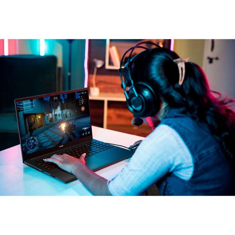 ۰ لپ تاپ 15.6 اینچی ایسوس مدل Vivobook Pro 15 Q533MJ-U73050-Core Ultra 7 155H-16GB DDR5 5600MHz-1TB SSD-RTX3050 6GB-OLED-W