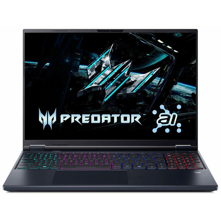 ۰ لپ تاپ 16 اینچی ایسر مدل Predator Helios Neo 16 AI Core Ultra 9 275HX-16GB DDR5 6400MHz-1TB SSD-RTX5060 8GB-QHD 180Hz