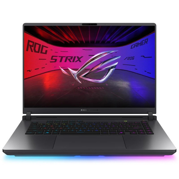 ۰ لپ تاپ 16 اینچی ایسوس مدل ROG Strix G16 G615JMR-AS74-i7 14650HX-16GB DDR5 5600MHz-1TB SSD-RTX5060 8GB-WUXGA 165Hz-W