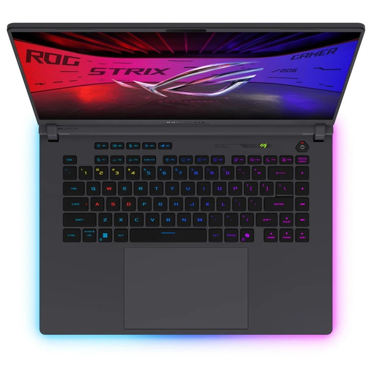 ۰ لپ تاپ 16 اینچی ایسوس مدل ROG Strix G16 G615JMR-AS74-i7 14650HX-16GB DDR5 5600MHz-1TB SSD-RTX5060 8GB-WUXGA 165Hz-W