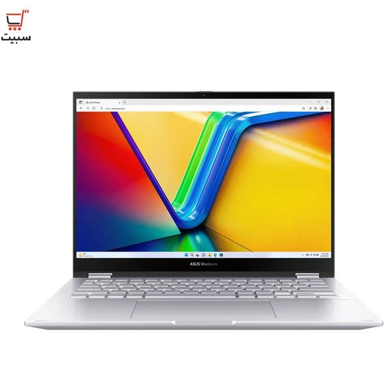 ۰ لپ تاپ 14 اینچی ایسوس مدل ASUS Vivobook S 14 Flip TP3402VA i5 1335 8 GB 512SSD Intel