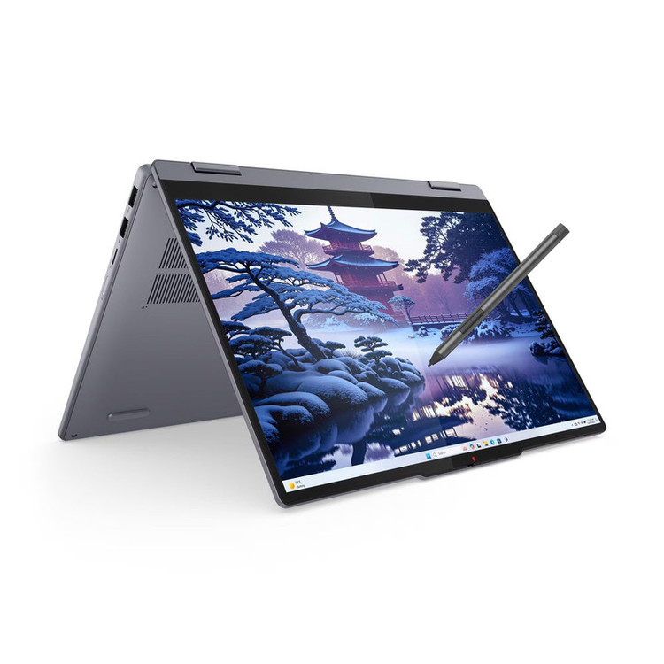 ۰ لپ تاپ 14 اینچی لنوو مدل IdeaPad 5 2-in-1 14IAL10-Core Ultra 5 225U-8GB LPDDR5x 8000MHz-512GB SSD-IPS-Touch-Backlit-W