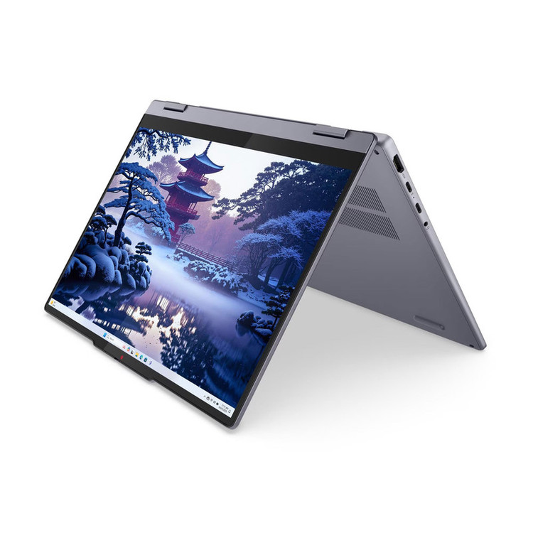 ۰ لپ تاپ 14 اینچی لنوو مدل IdeaPad 5 2-in-1 14IAL10-Core Ultra 5 225U-8GB LPDDR5x 8000MHz-512GB SSD-IPS-Touch-Backlit-W