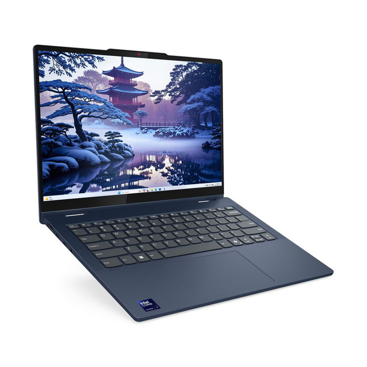 ۰ لپ تاپ 14 اینچی لنوو مدل IdeaPad 5 2-in-1 14IAL10-Core Ultra 5 225U-8GB LPDDR5x 8000MHz-512GB SSD-IPS-Touch-Backlit-W