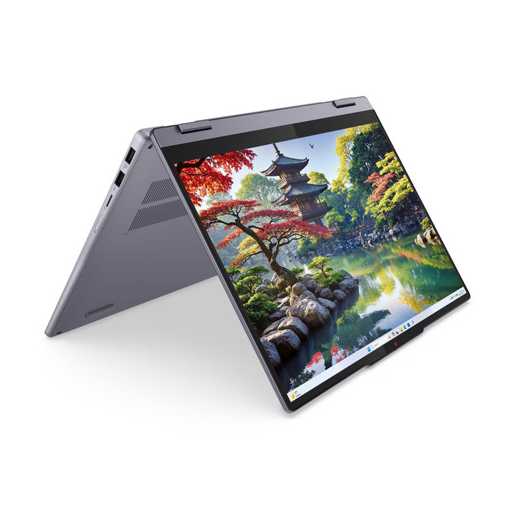 ۰ لپ تاپ 14 اینچی لنوو مدل IdeaPad 5 2-in-1 14IAL10-Core Ultra 5 225U-8GB LPDDR5x 8000MHz-512GB SSD-IPS-Touch-Backlit-W