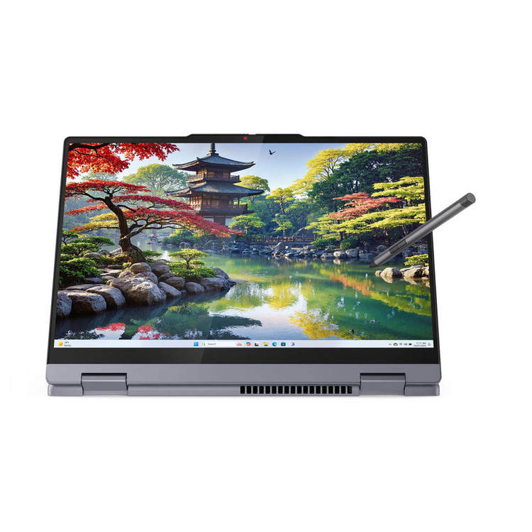 ۰ لپ تاپ 14 اینچی لنوو مدل IdeaPad 5 2-in-1 14IAL10-Core Ultra 5 225U-8GB LPDDR5x 8000MHz-512GB SSD-IPS-Touch-Backlit-W