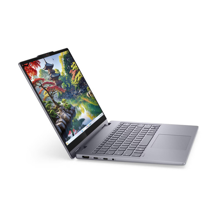 ۰ لپ تاپ 14 اینچی لنوو مدل IdeaPad 5 2-in-1 14IAL10-Core Ultra 5 225U-8GB LPDDR5x 8000MHz-512GB SSD-IPS-Touch-Backlit-W