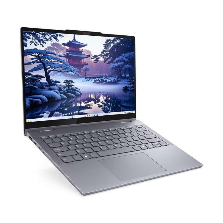 ۰ لپ تاپ 14 اینچی لنوو مدل IdeaPad 5 2-in-1 14IAL10-Core Ultra 5 225U-8GB LPDDR5x 8000MHz-512GB SSD-IPS-Touch-Backlit-W