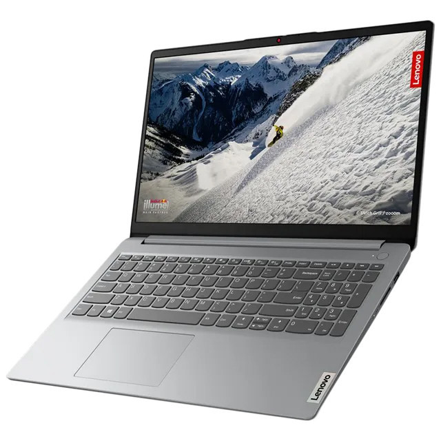لپتاپ لنوو مدل IdeaPad 1 15IJL7 با پردازنده Celeron N4500، رم DDR4 8GB با فرکانس 2933MHz، حافظه SSD با ظرفیت 256GB، نمایشگر 15.6 اینچ TN با وضوح Full HD