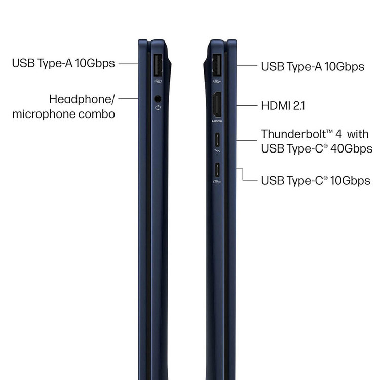 لپ تاپ 14 اینچی اچ پی مدل OmniBook X Flip 14-fm0013dx-Core Ultra 5 226V-16GB LPDDR5X 8533MHz-512GB SSD-Touch-Backlit-W