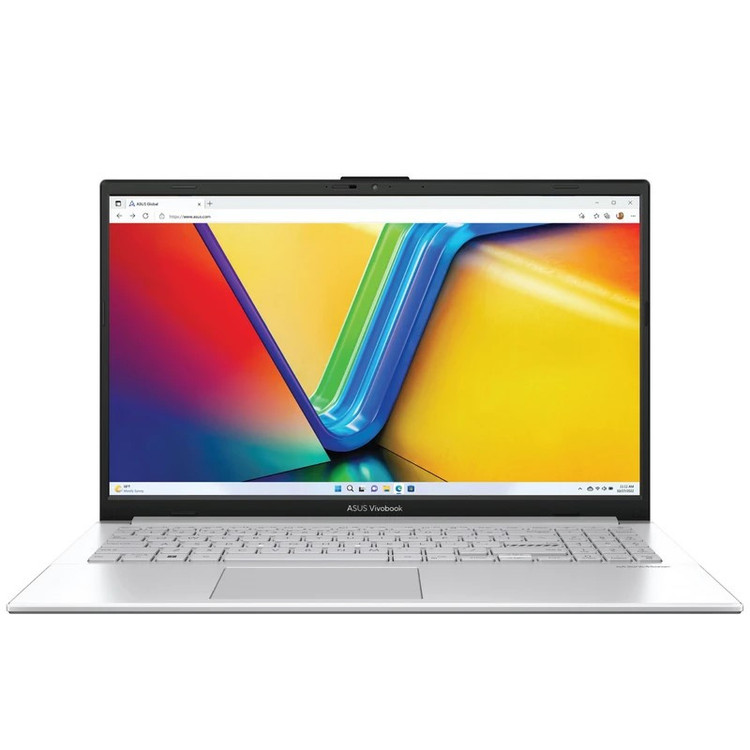 ۰ لپ تاپ 15.6 اینچی ایسوس مدل Vivobook Go 15 E1504FA-R3 7320U-8GB LPDDR5-512GB SSD-IPS