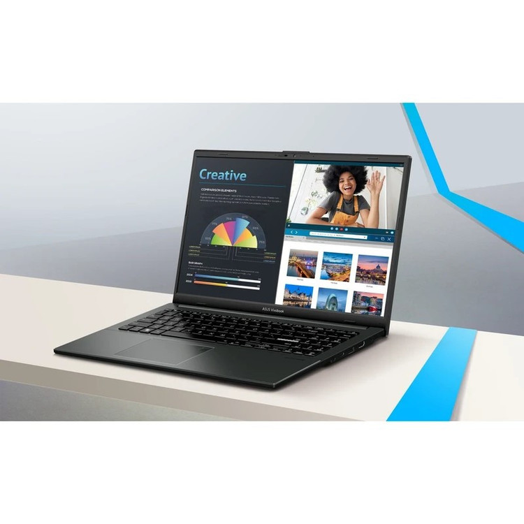 ۰ لپ تاپ 15.6 اینچی ایسوس مدل Vivobook Go 15 E1504FA-R3 7320U-8GB LPDDR5-512GB SSD-IPS