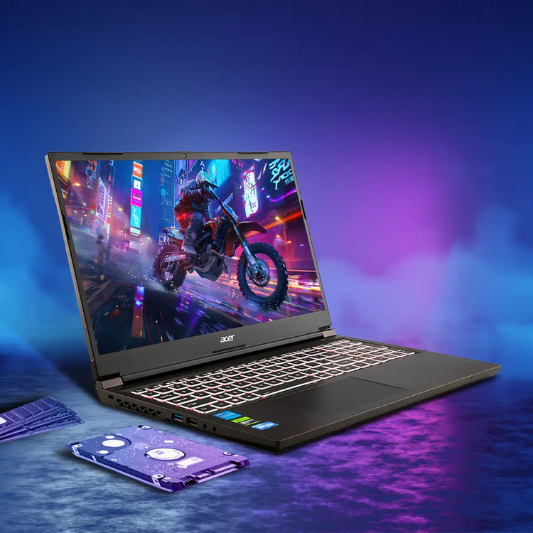 لپ تاپ 15.6 اینچی ایسر مدل Aspire 7 A715-79G-Core 7 240H-RTX4050 6GB-16GB DDR4 3200MHz-512GB SSD-FHD 144Hz
